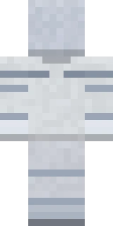 The back of the Android Unit Minecraft skin, flat from the file: the back of the sci-fi outfit with its android and robot detailing