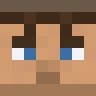 Head of the Astro Merchant Minecraft skin, astroworld style