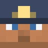 Head of the Astro Miner Minecraft skin, astroworld style