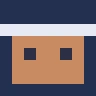 Face of an example boys Minecraft skin, hoodie style