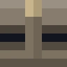 Face of an example medieval Minecraft skin, knight style