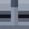 Head of the Iron Knight Minecraft skin, knight style