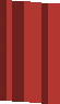 Cape shape in red, illustrating the Mojang Classic Cape