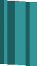 Cape shape in teal, illustrating the Prismarine Cape