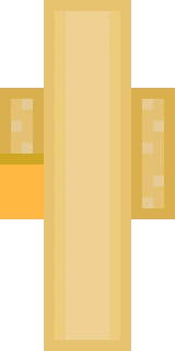 The back of the Minecraft skin worn by Ashswag, shown flat with the same pixels the game wraps around the back of the player model