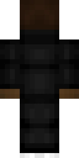 The back of the Minecraft skin worn by Cxlvxn, shown flat with the same pixels the game wraps around the back of the player model