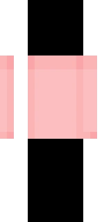 The back of the Minecraft skin worn by Duncan, shown flat with the same pixels the game wraps around the back of the player model