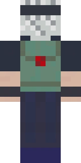 The back of the Minecraft skin worn by Etho, shown flat with the same pixels the game wraps around the back of the player model