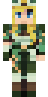 The Minecraft skin worn by falsesymmetry, shown flat from the front: a black and orange 64x64 skin on the alex model with 65 distinct colours