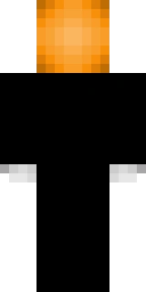 The back of the Minecraft skin worn by HyPnO, shown flat with the same pixels the game wraps around the back of the player model