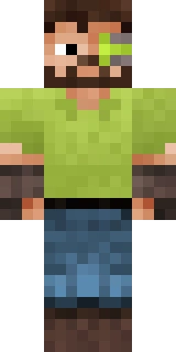 The Minecraft skin worn by iskall85, shown flat from the front: a grey and blue 64x64 skin on the steve model with 880 distinct colours