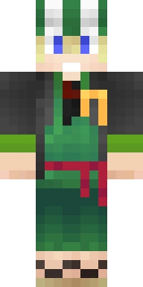 The Minecraft skin worn by Ph1LzA, shown flat from the front: a orange and grey 64x64 skin on the steve model with 271 distinct colours
