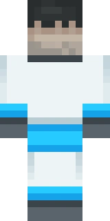 The back of the Minecraft skin worn by Sips_, shown flat with the same pixels the game wraps around the back of the player model