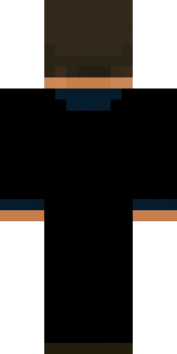 The back of the Minecraft skin worn by SSundee, shown flat with the same pixels the game wraps around the back of the player model